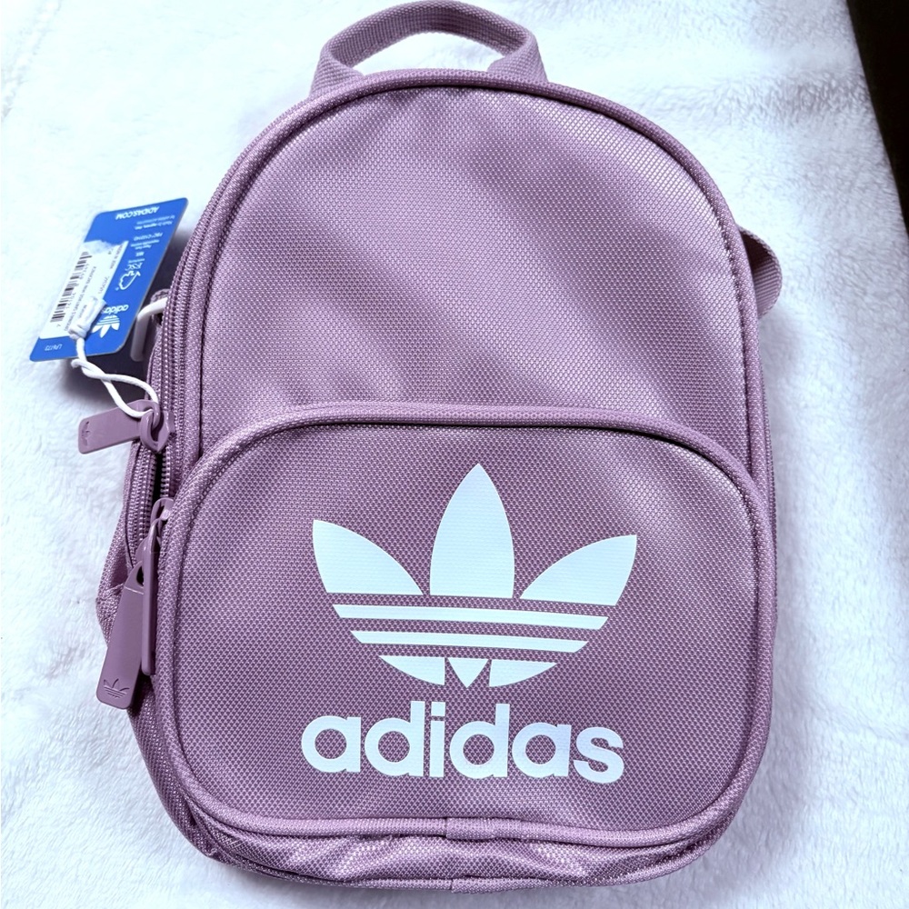 Adidas Purple Mini Backpack